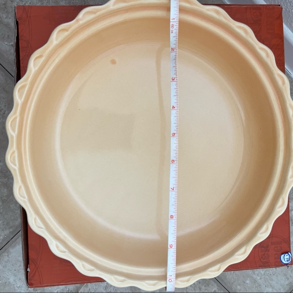 Cracker Barrel Bountiful Harvest Sunflower Pumpkin Pie Plate - Picture 13 of 13